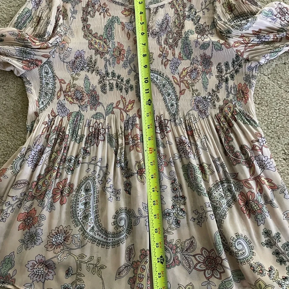 Floral Paisley Women's Top - Picture 5 of 5